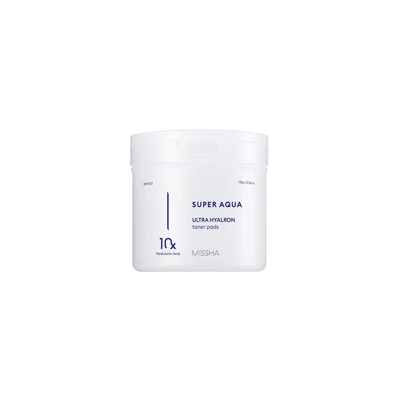 Hydratační tonizační tampony Super Aqua Ultra Hyalron (Toner Pads) Missha - 90 ks Hydratační tonizační tampony Super Aqua Ultra Hyalron (Toner Pads) Missha - 90 ks
