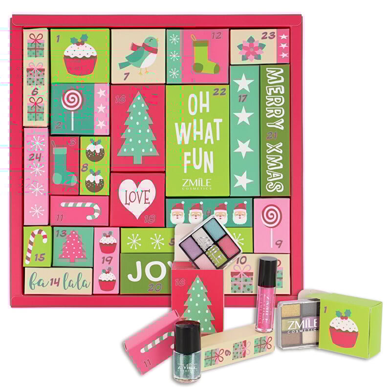 Adventní kalendář Puzzle Oh What Fun ZMILE COSMETICS Adventní kalendář Puzzle Oh What Fun ZMILE COSMETICS