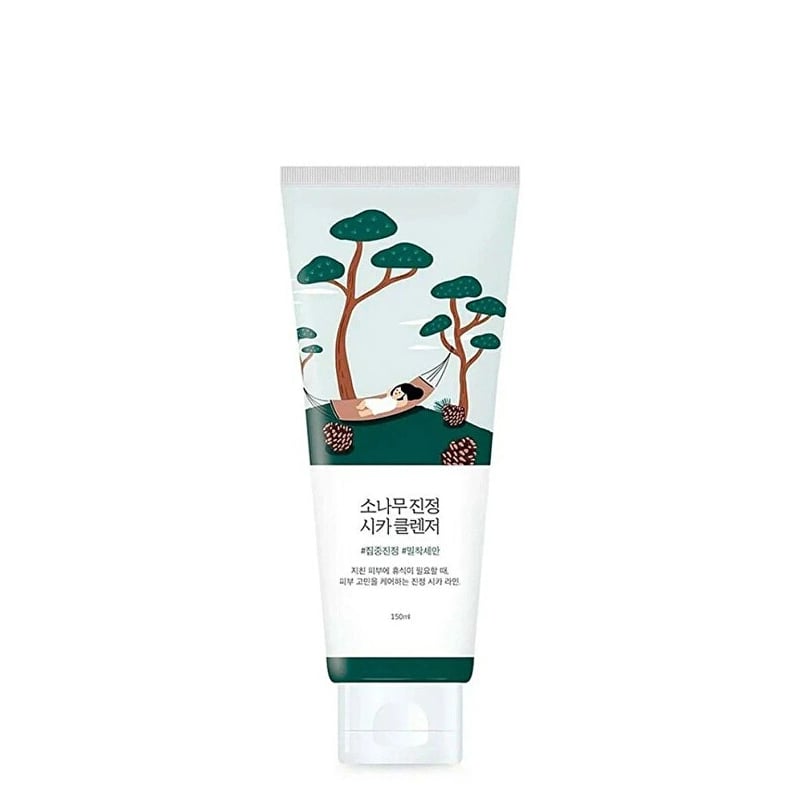 Zklidňující čisticí pěna Pine (Calming Cica Cleanser) ROUND LAB - 150 ml