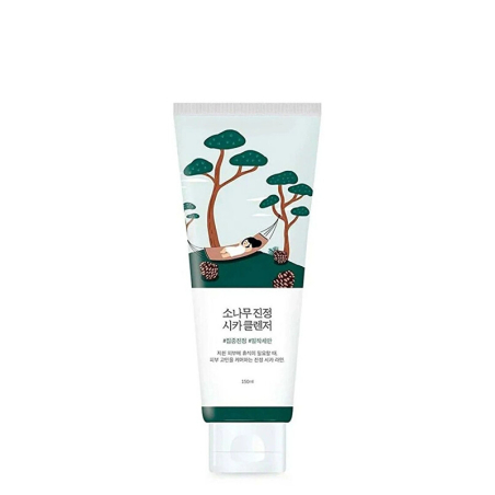 Zklidňující čisticí pěna Pine (Calming Cica Cleanser) ROUND LAB - 150 ml