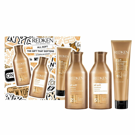 Dárková sada pro suché a křehké vlasy All Soft Redken