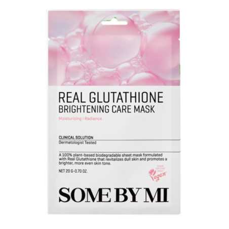 Zklidňující pleťová maska Real Glutathione (Brightening Care Mask) Some By Mi - 20 g