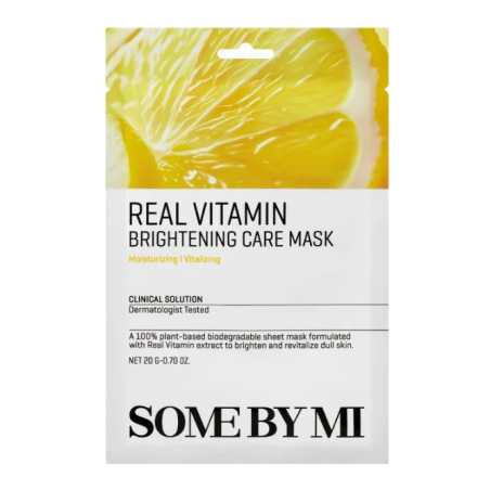 Rozjasňující pleťová maska Real Vitamin (Brightening Care Mask) Some By Mi - 20 g