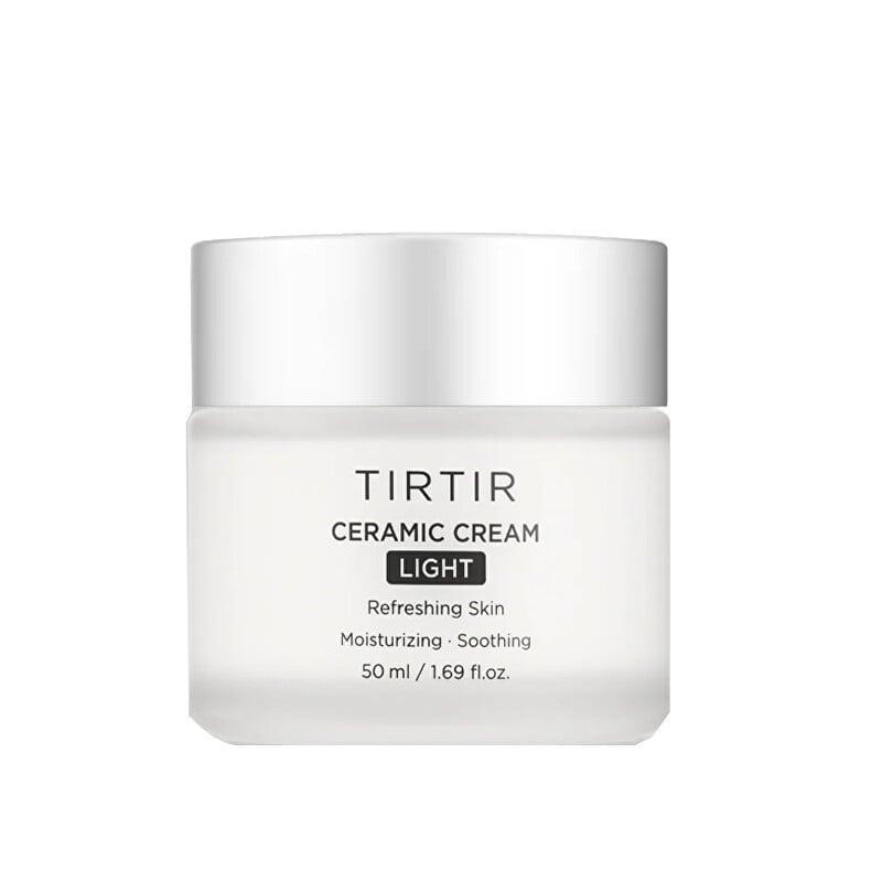 Hydratační krém pro mastnou a problematickou pleť (Ceramic Cream Light) TIRTIR - 50 ml Hydratační krém pro mastnou a problematickou pleť (Ceramic Cream Light) TIRTIR - 50 ml