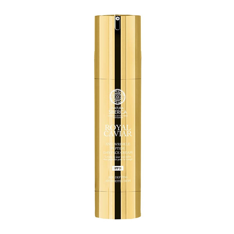 Peptidový denní krém proti vráskám SPF 20 Royal Caviar (Peptide Day Face Cream) Natura Siberica - 50 ml Peptidový denní krém proti vráskám SPF 20 Royal Caviar (Peptide Day Face Cream) Natura Siberica - 50 ml