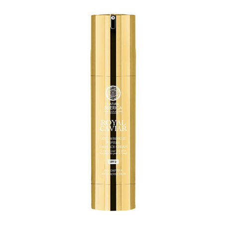 Peptidový denní krém proti vráskám SPF 20 Royal Caviar (Peptide Day Face Cream) Natura Siberica - 50 ml