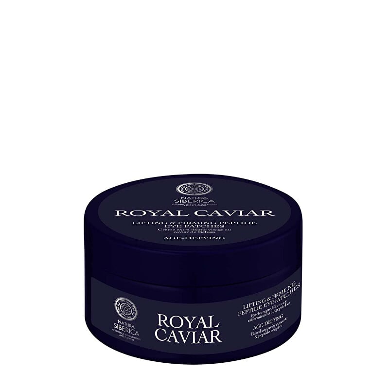 Liftingové a zpevňující peptidové polštářky pod oči Royal Caviar Natura Siberica - 60 ks