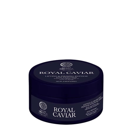 Liftingové a zpevňující peptidové polštářky pod oči Royal Caviar Natura Siberica - 60 ks