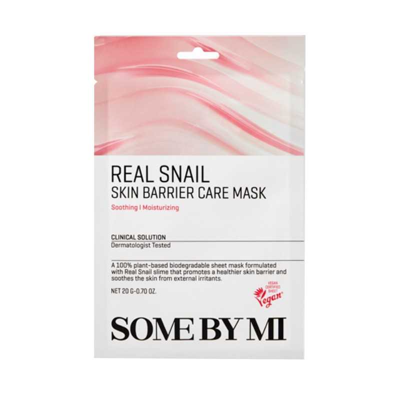 Exfoliační a hydratační pleťová maska Real Snail (Skin Barrier Care Mask) Some By Mi - 20 g