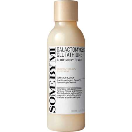 Zpevňující pleťové mléčné tonikum Galactomyces Glutathione (Glow Milky Toner) Some By Mi - 200 ml
