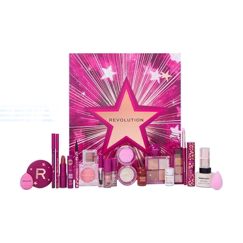 Adventní kalendář Beauty Star Makeup Advent Calendar Revolution Adventní kalendář Beauty Star Makeup Advent Calendar Revolution
