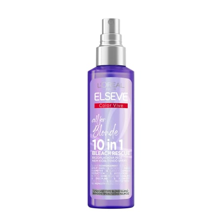 Bezoplachová péče pro blond vlasy Color Vive Purple All For Blonde 10 in 1 (Spray) L'Oréal Paris - 150 ml