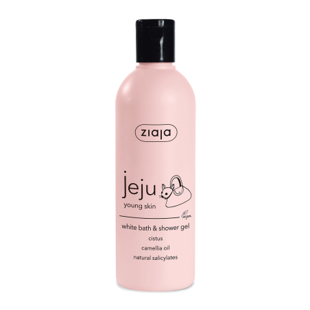 Bílý sprchový & koupelový gel Jeju (White Bath & Shower Gel) Ziaja - 300 ml