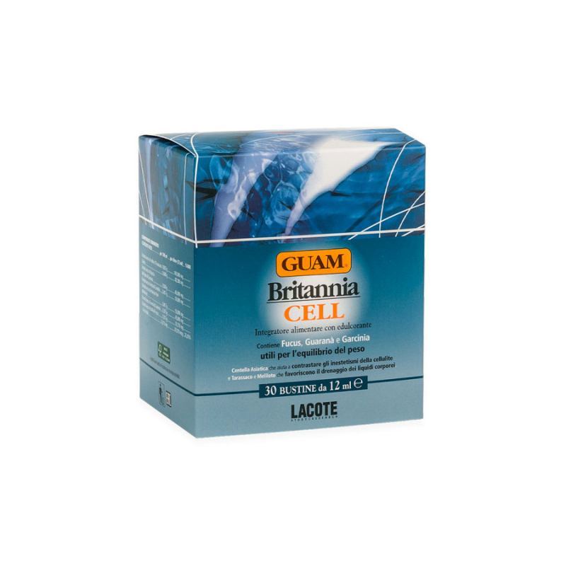 Britannia Cell proti celulitidě GUAM - 30 x 12 ml Britannia Cell proti celulitidě GUAM - 30 x 12 ml