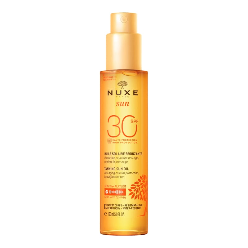 Bronzující olej na opalování na obličej a tělo SPF 30 Sun (Tanning Oil For Face And Body) Nuxe - 150 ml Bronzující olej na opalování na obličej a tělo SPF 30 Sun (Tanning Oil For Face And Body) Nuxe - 150 ml