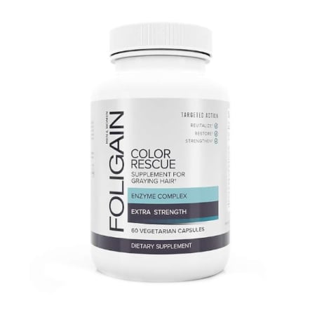 Color Rescue Supplement For Graying Hair proti šedivění vlasů Foligain - 60 tbl.