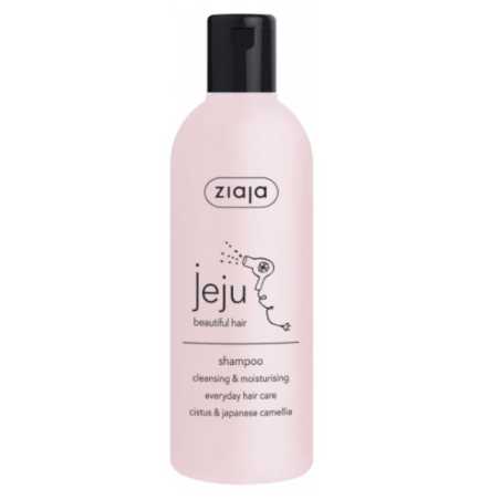 Čisticí & hydratační šampon pro všechny typy vlasů Jeju (Cleansing & Moisturising Shampoo) Ziaja - 300 ml