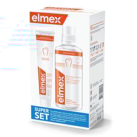 Dárková sada péče o zuby Caries Protection Elmex