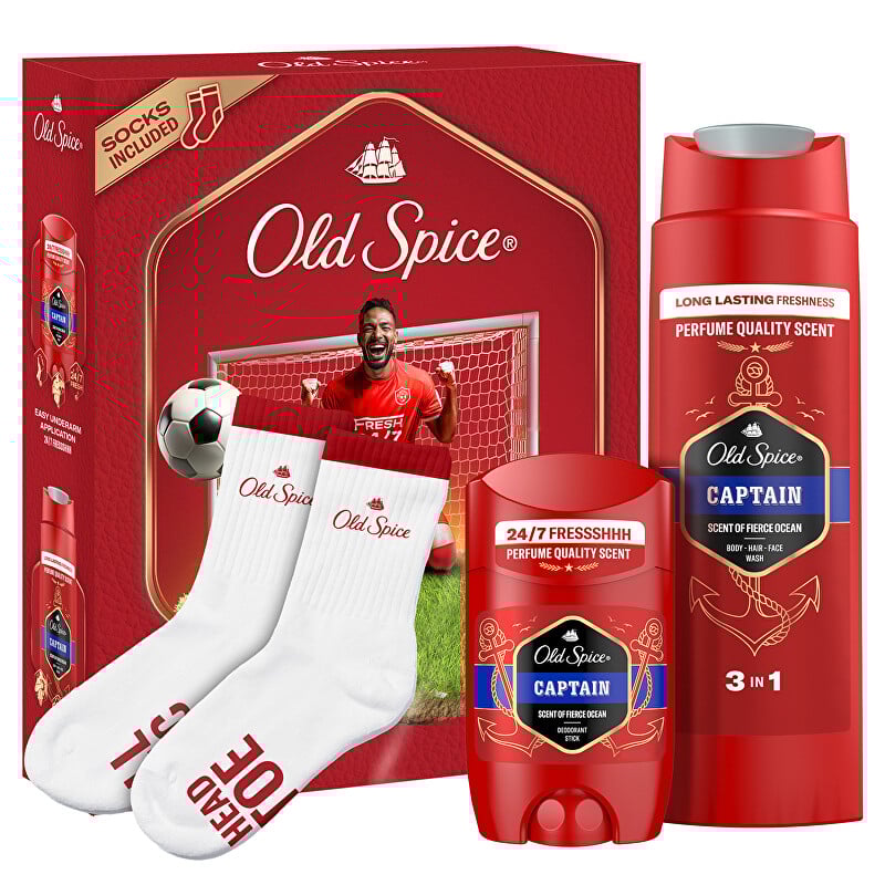 Dárková sada s ponožkami Captain Old Spice Dárková sada s ponožkami Captain Old Spice
