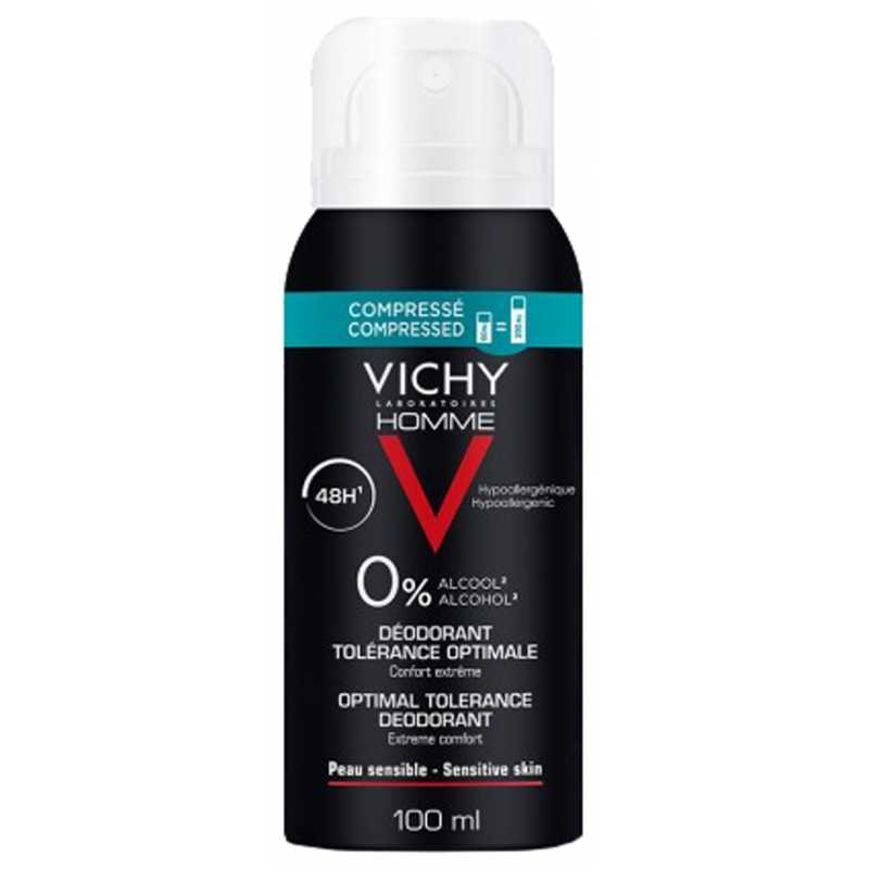 Deodorant ve spreji Homme (Optimal Tolerance Deodorant) Vichy - 100 ml Deodorant ve spreji Homme (Optimal Tolerance Deodorant) Vichy - 100 ml