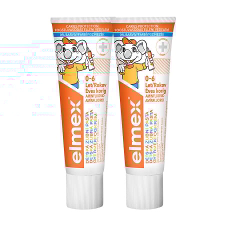 Dětská zubní pasta Kids Duopack Elmex - 2 x 50 ml