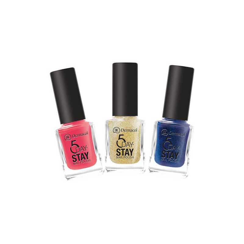Dlouhotrvající lak na nehty 5 Days Stay (Nail Polish) Dermacol / Odstín: 58 Incognito - 11 ml Dlouhotrvající lak na nehty 5 Days Stay (Nail Polish) Dermacol / Odstín: 58 Incognito - 11 ml