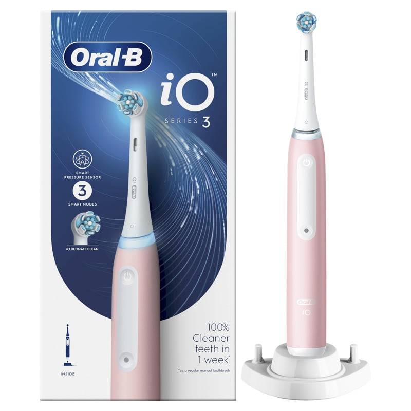 Elektrický kartáček Series iO 3 Blush Pink Oral B Elektrický kartáček Series iO 3 Blush Pink Oral B