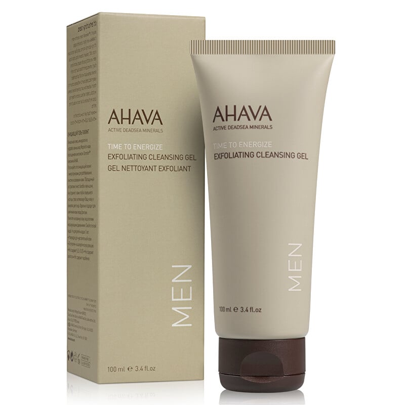 Exfoliační čisticí gel pro muže Time to Energize (Exfoliating Cleansing Gel) AHAVA - 100 ml Exfoliační čisticí gel pro muže Time to Energize (Exfoliating Cleansing Gel) AHAVA - 100 ml