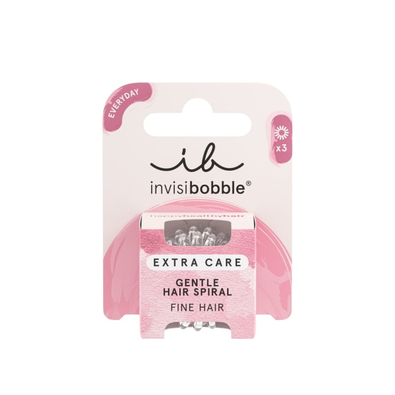 Gumička do vlasů Extra Care Crystal Clear Invisibobble - 3 ks Gumička do vlasů Extra Care Crystal Clear Invisibobble - 3 ks