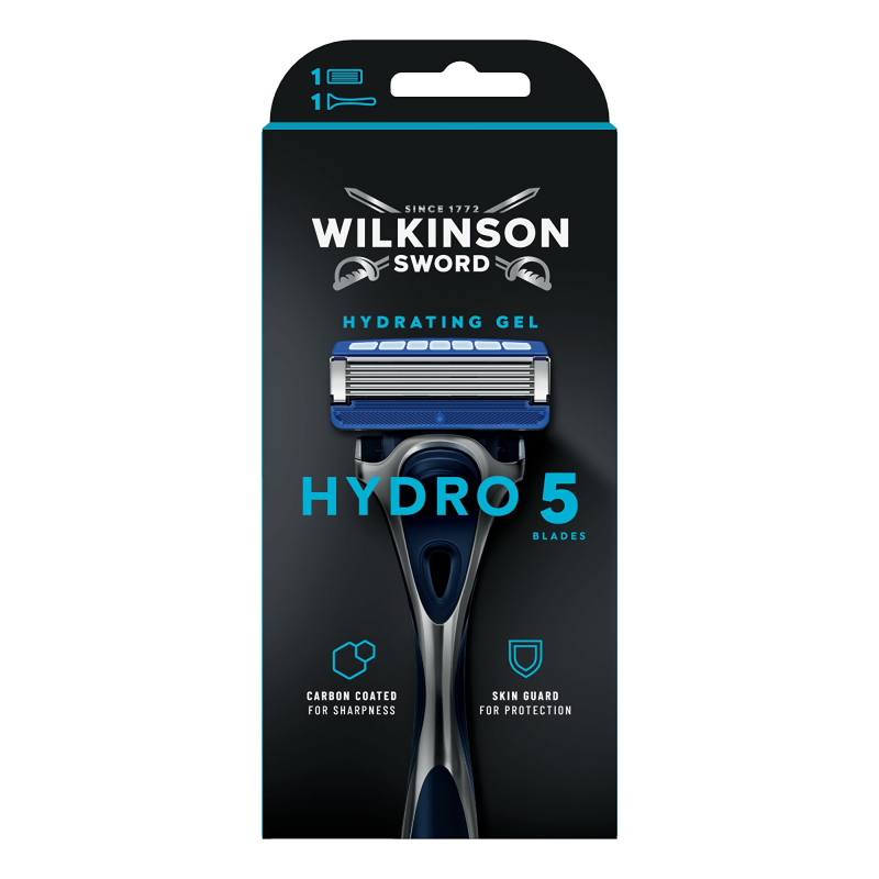 Holicí strojek + 1 náhradní hlavice Hydro 5 Skin Protection Wilkinson Sword Holicí strojek + 1 náhradní hlavice Hydro 5 Skin Protection Wilkinson Sword
