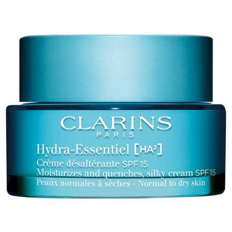 Hydratační denní krém pro normální až suchou pleť SPF 15 Hydra Essentiel (Moisturizes and Quenches Silky Cream) Clarins - 50 ml