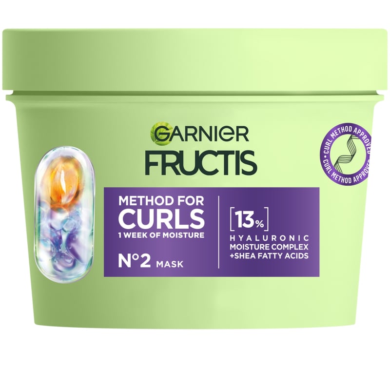 Hydratační maska na suché vlnité a kudrnaté vlasy Curls Method (Mask) Garnier - 370 ml