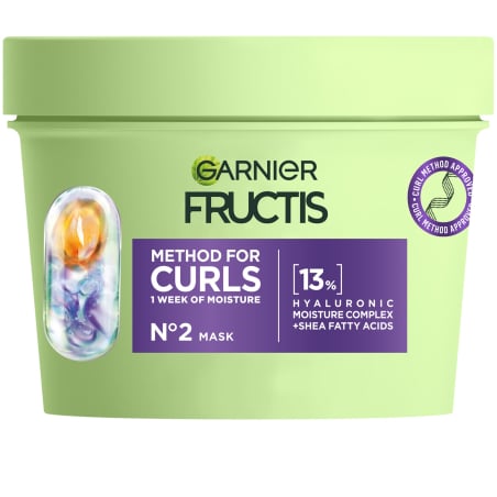 Hydratační maska na suché vlnité a kudrnaté vlasy Curls Method (Mask) Garnier - 370 ml