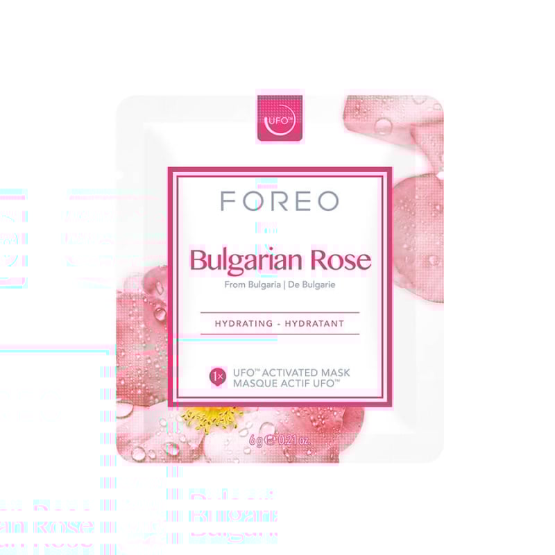 Hydratační pleťová maska Bulgarian Rose (Hydrating Mask) FOREO - 6 x 6 g Hydratační pleťová maska Bulgarian Rose (Hydrating Mask) FOREO - 6 x 6 g