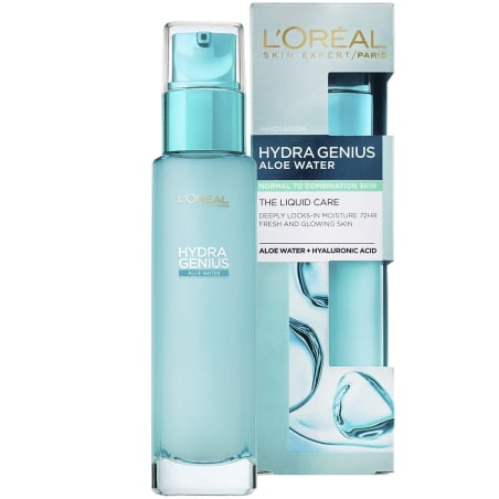 Hydratační pleťová péče pro každodenní použití pro normální až smíšenou pleť Hydra Genius L'Oréal Paris - 70 ml