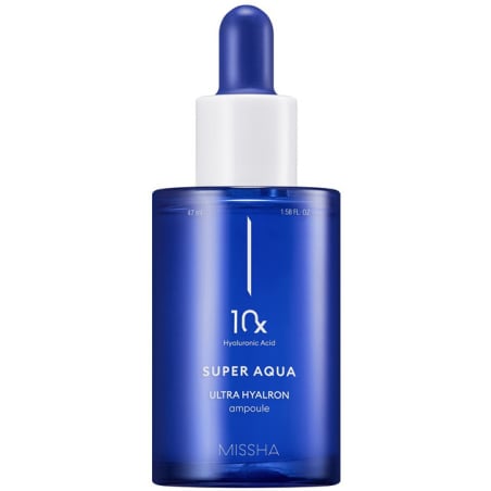 Hydratační pleťové sérum Super Aqua (Ultra Hyalron Ampoule) Missha - 47 ml