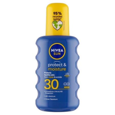 Hydratační sprej na opalování OF 30 Sun (Protect & Moisture Sun Spray) Nivea - 200 ml