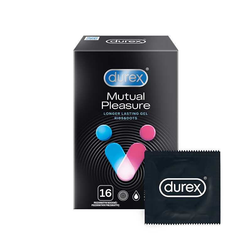 Kondomy Mutual Pleasure Durex / Varianta: 10 ks - 10 ks