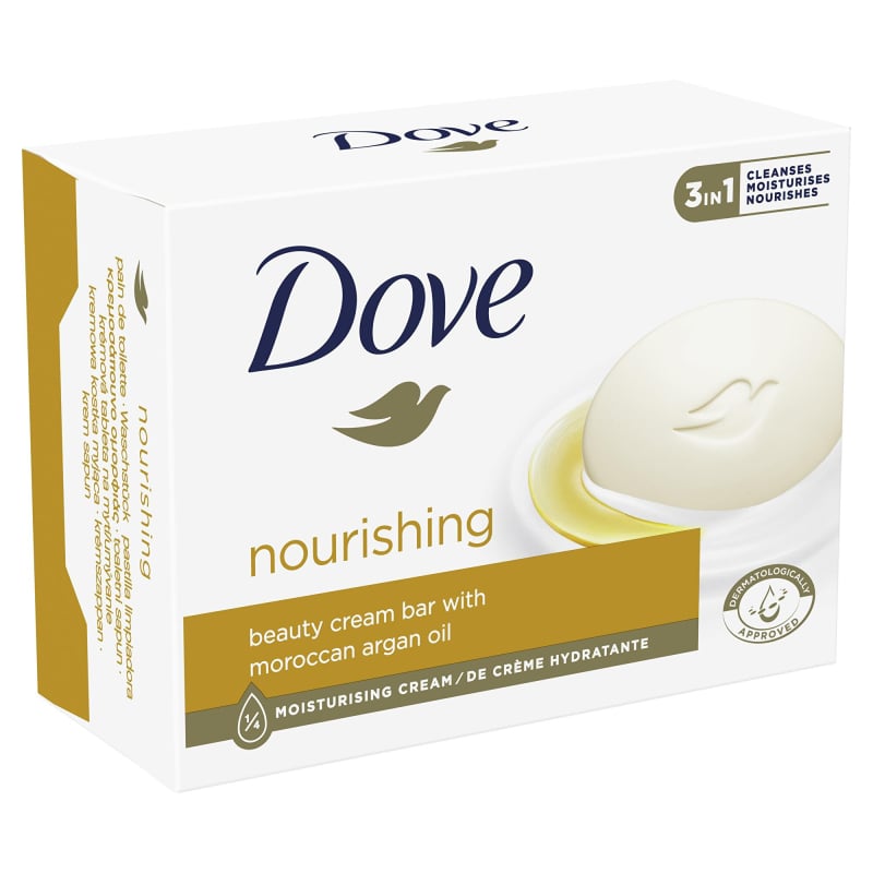 Krémová tableta Arganový olej Dove - 90 g Krémová tableta Arganový olej Dove - 90 g