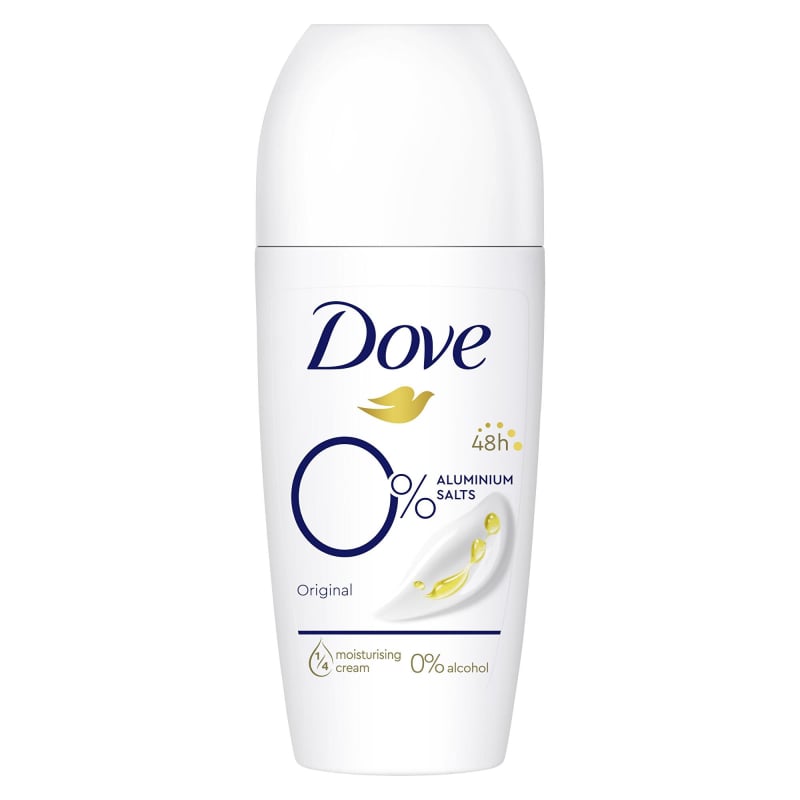 Kuličkový deodorant Original 0% Alu (Deo Roll-On) Dove - 50 ml Kuličkový deodorant Original 0% Alu (Deo Roll-On) Dove - 50 ml