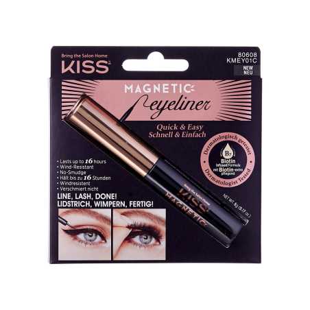 Magnetické oční linky (Magnetic Eyeliner) KISS - 5 g
