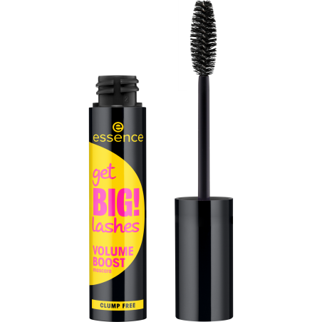 Objemová řasenka Get BIG! Lashes (Volume Boost Mascara) essence / Odstín: Black - 12 ml