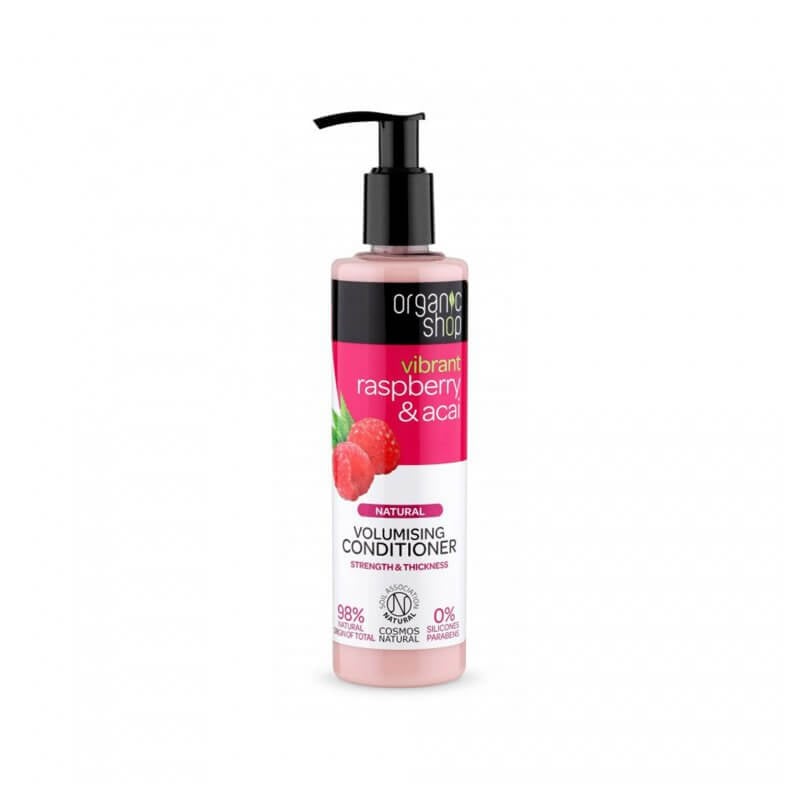 Objemový kondicionér Vibrat Raspberry & Acai (Volumising Conditioner) 280 ml Organic Shop Objemový kondicionér Vibrat Raspberry & Acai (Volumising Conditioner) 280 ml Organic Shop