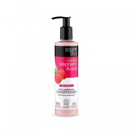 Objemový kondicionér Vibrat Raspberry & Acai (Volumising Conditioner) 280 ml Organic Shop