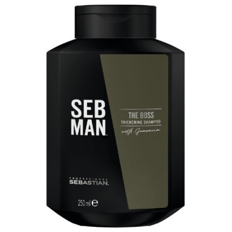 Objemový šampon pro jemné vlasy SEB MAN The Boss (Thickening shampoo) Sebastian Professional - 250 ml