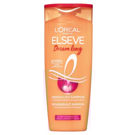Obnovující šampon pro poškozené dlouhé vlasy Elseve Dream Long (Shampoo) L'Oréal Paris - 700 ml