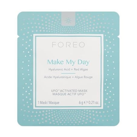 Ochranná pleťová maska s hydratačním účinkem UFO Make My Day (Activated Mask) FOREO - 7 x 6 g
