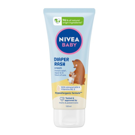 Ochranný krém proti opruzeninám Baby (Diaper Rash Cream) Nivea - 100 ml