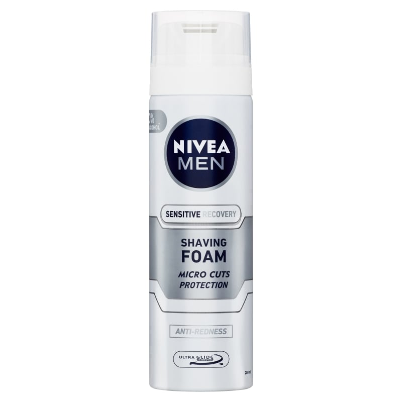 Pěna na holení pro muže Sensitive Recovery (Shaving Foam) Nivea - 200 ml Pěna na holení pro muže Sensitive Recovery (Shaving Foam) Nivea - 200 ml