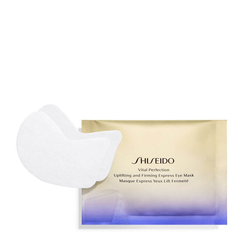 Povzbuzující a zpevňující maska pod oči Vital Perfection (Uplifting and Firming Express Eye Mask) Shiseido - 2 x 12 ks Povzbuzující a zpevňující maska pod oči Vital Perfection (Uplifting and Firming Express Eye Mask) Shiseido - 2 x 12 ks